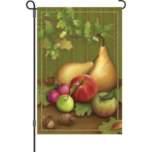 12 in. Autumn Garden Flag - Pears