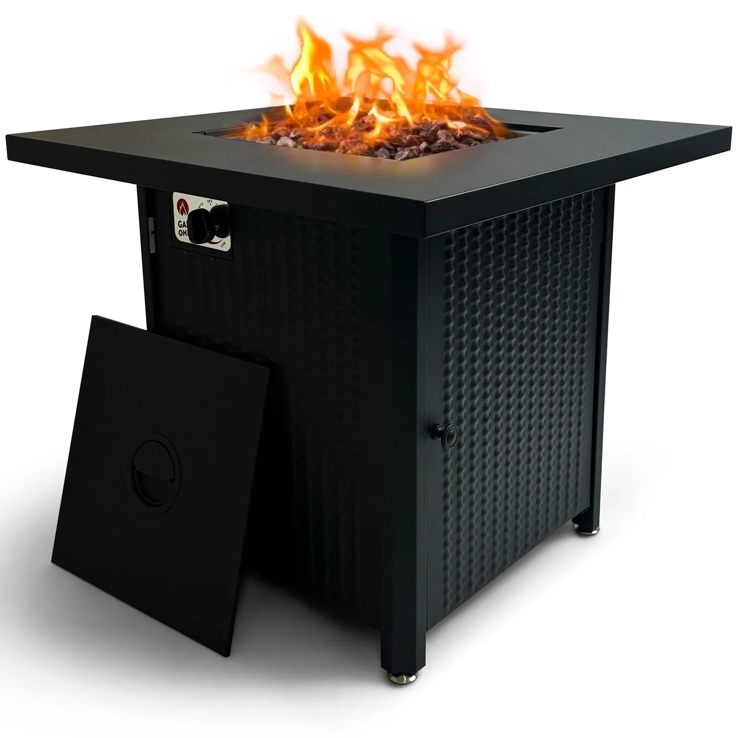 28" OUTDOOR PROPANE FIREPIT