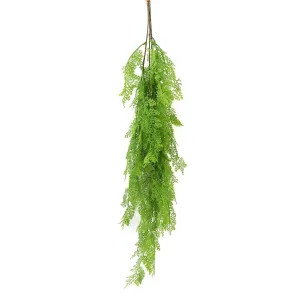 80cm Hanging Fresh Green Dense Maiden Hair Fern Bush UV Resistant