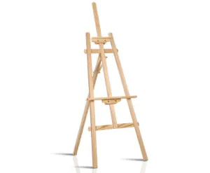 Artiss Modern Floor Easel - White Oak