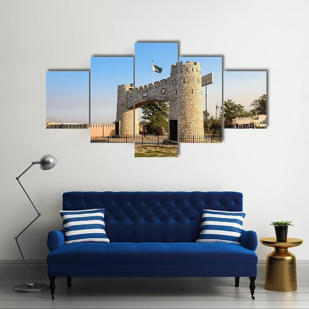 Bab-E-Khyber  Pakistan Canvas Wall Art