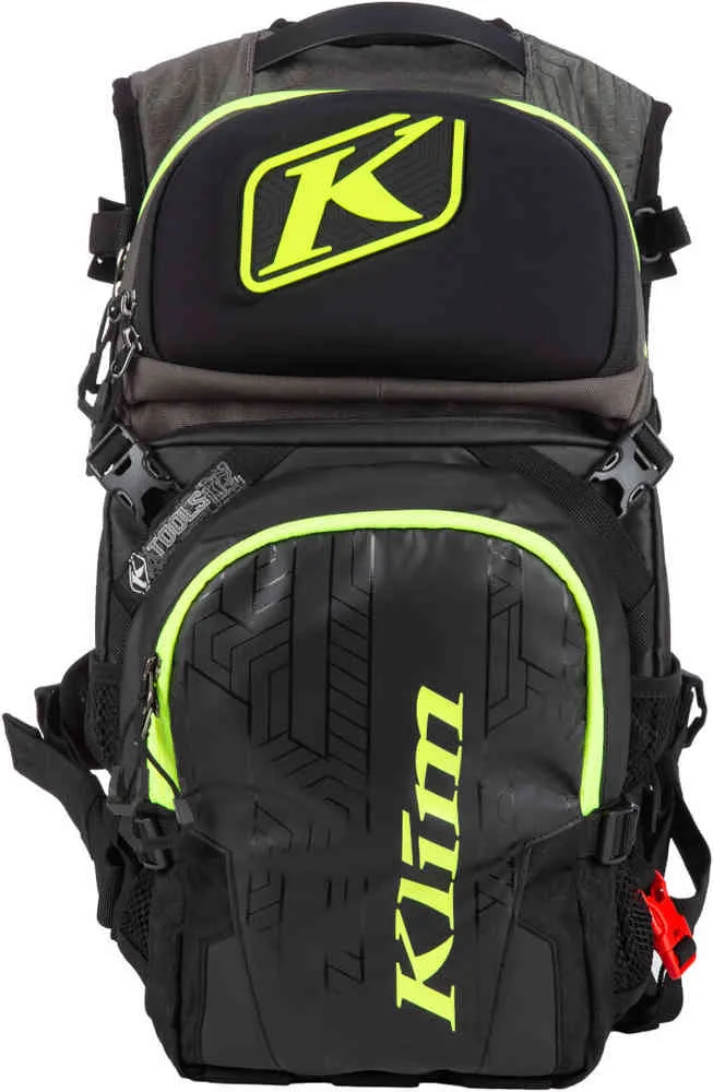 Backpack Nak Pak Klim, black/gray/neon