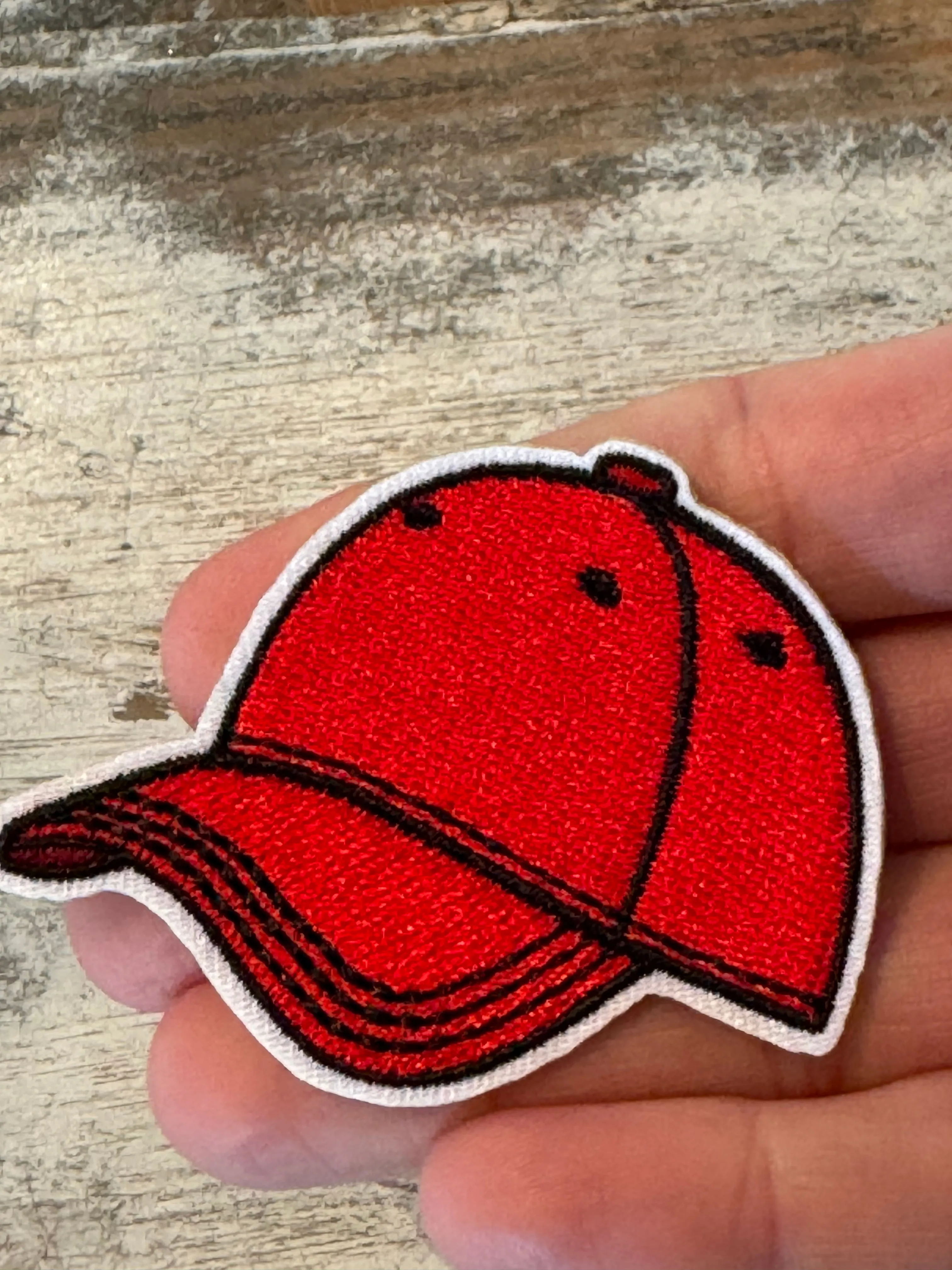 Baseball Hat Iron On Patch