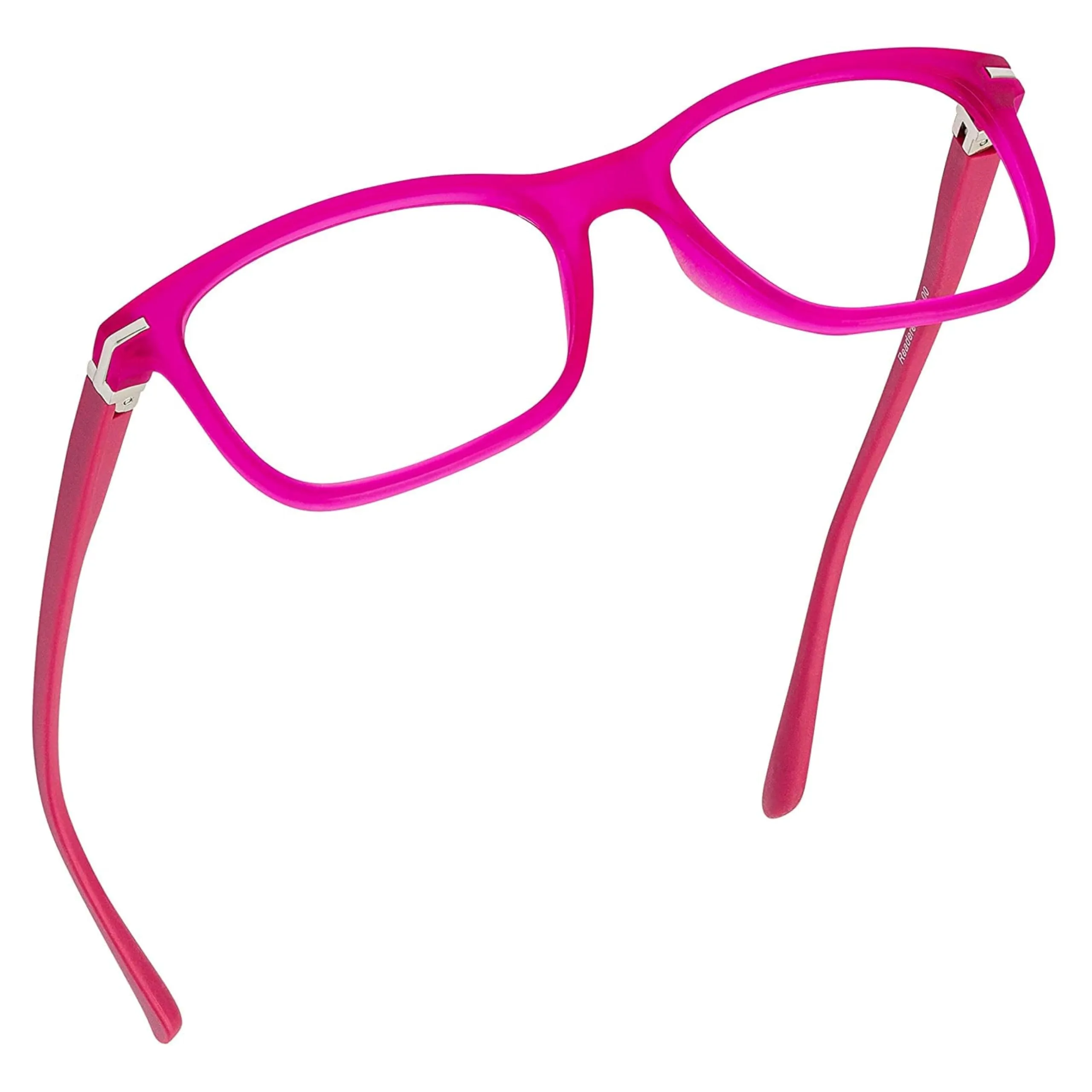 Blue Light Blocking Reading Glasses (Pink, 225 Magnification) Computer