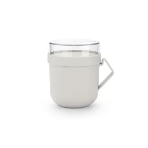 Brabantia Make & Take Soup Mug - Light Grey