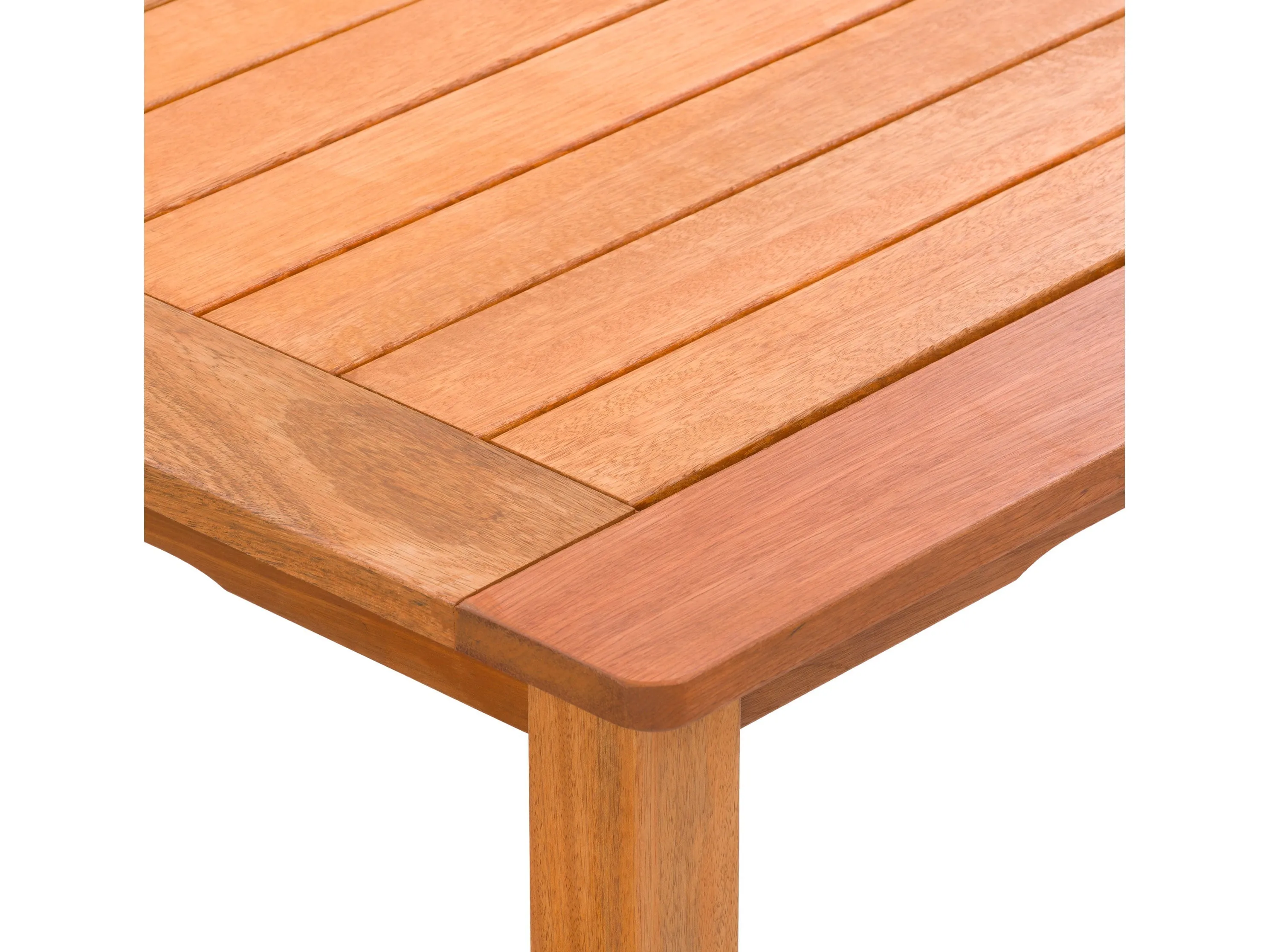 Brown Outdoor Wood Dining Table