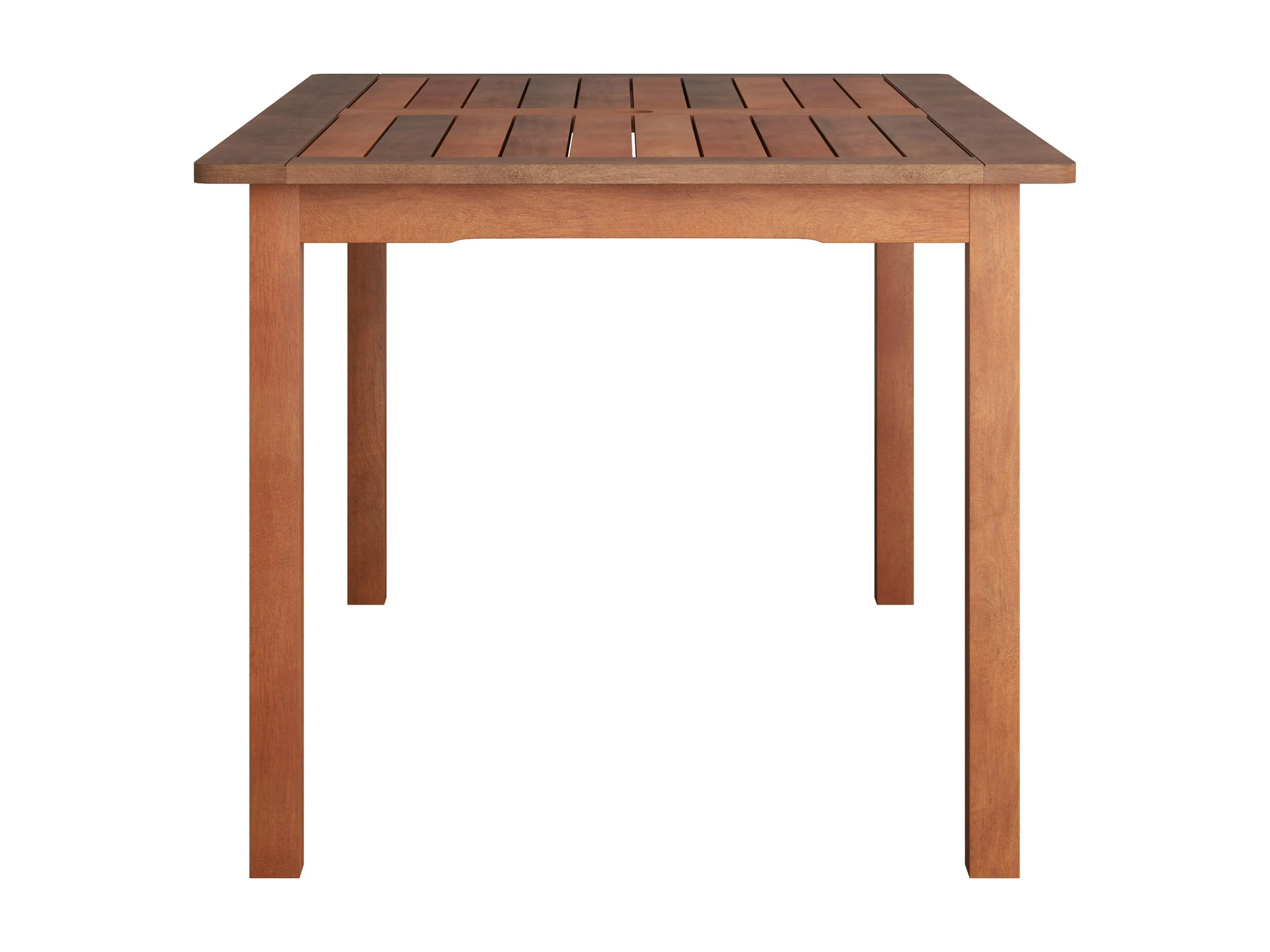 Brown Outdoor Wood Dining Table