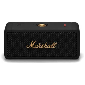 Certified Refurbished - Marshall - Emberton Portable Bluetooth Speaker - Black & Brass