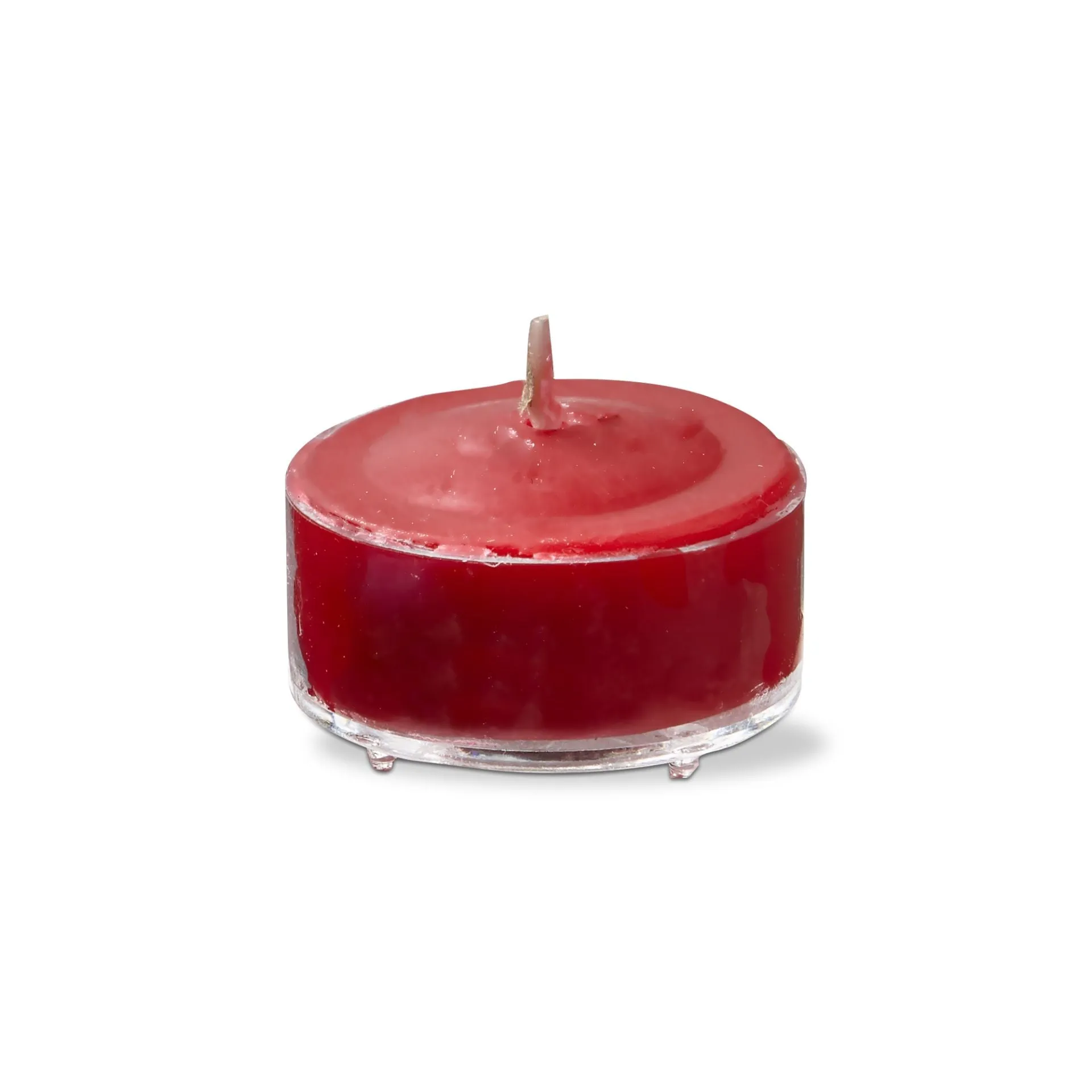 Color Studio Tealight Candles, Set of 8, Red