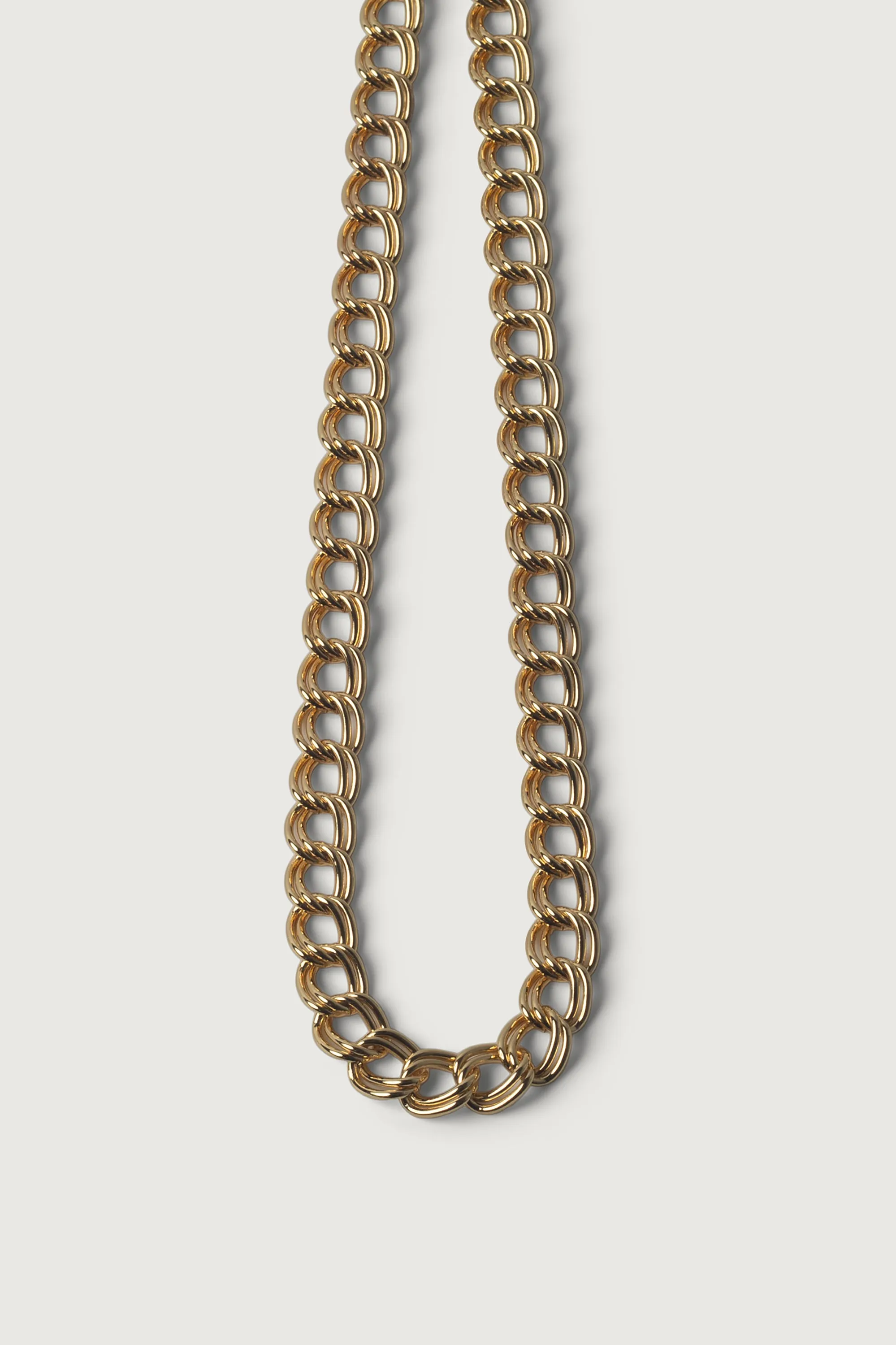 DOUBLE LINK CHAIN NECKLACE