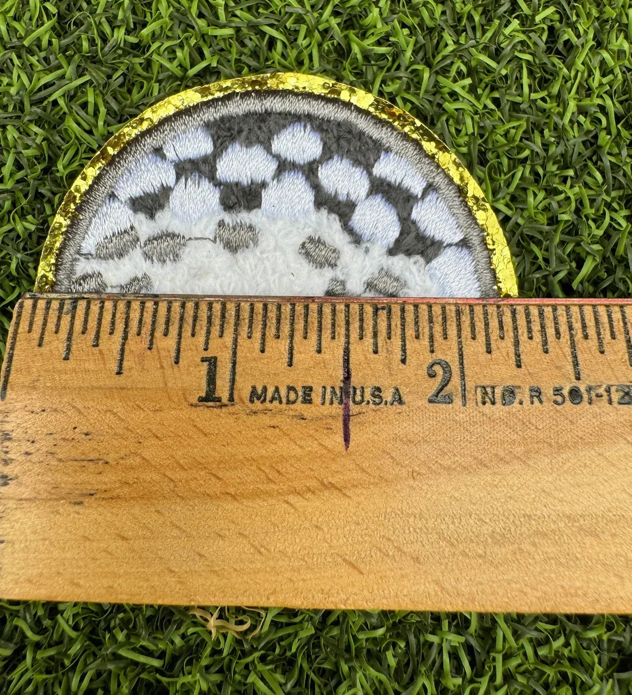 Golf Ball Iron On Patches