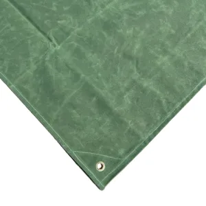 Green Canvas Tarp 20' x 20'