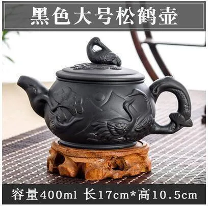 Handmade Large Capacity Chinese Herbal Teapot