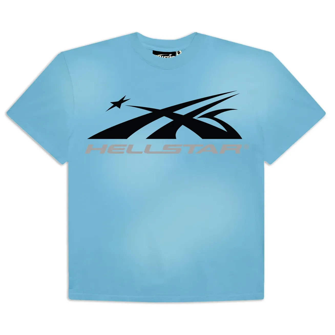 Hellstar Sports Core Logo Gel Blue Tee