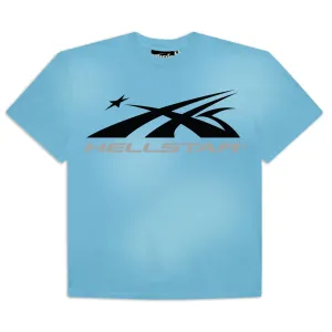 Hellstar Sports Core Logo Gel Blue Tee