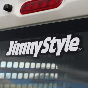 JIMNYSTYLE White/Black Slap Sticker