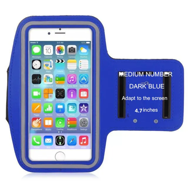 KLL Waterproof Brassard Running Gym Sport Armband Case Mobile Phone Arm Band Bag Holder for iPhone Smartphone on Hand