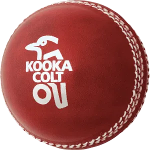 Kookaburra 142g Colt 2Pc Red Cricket Ball