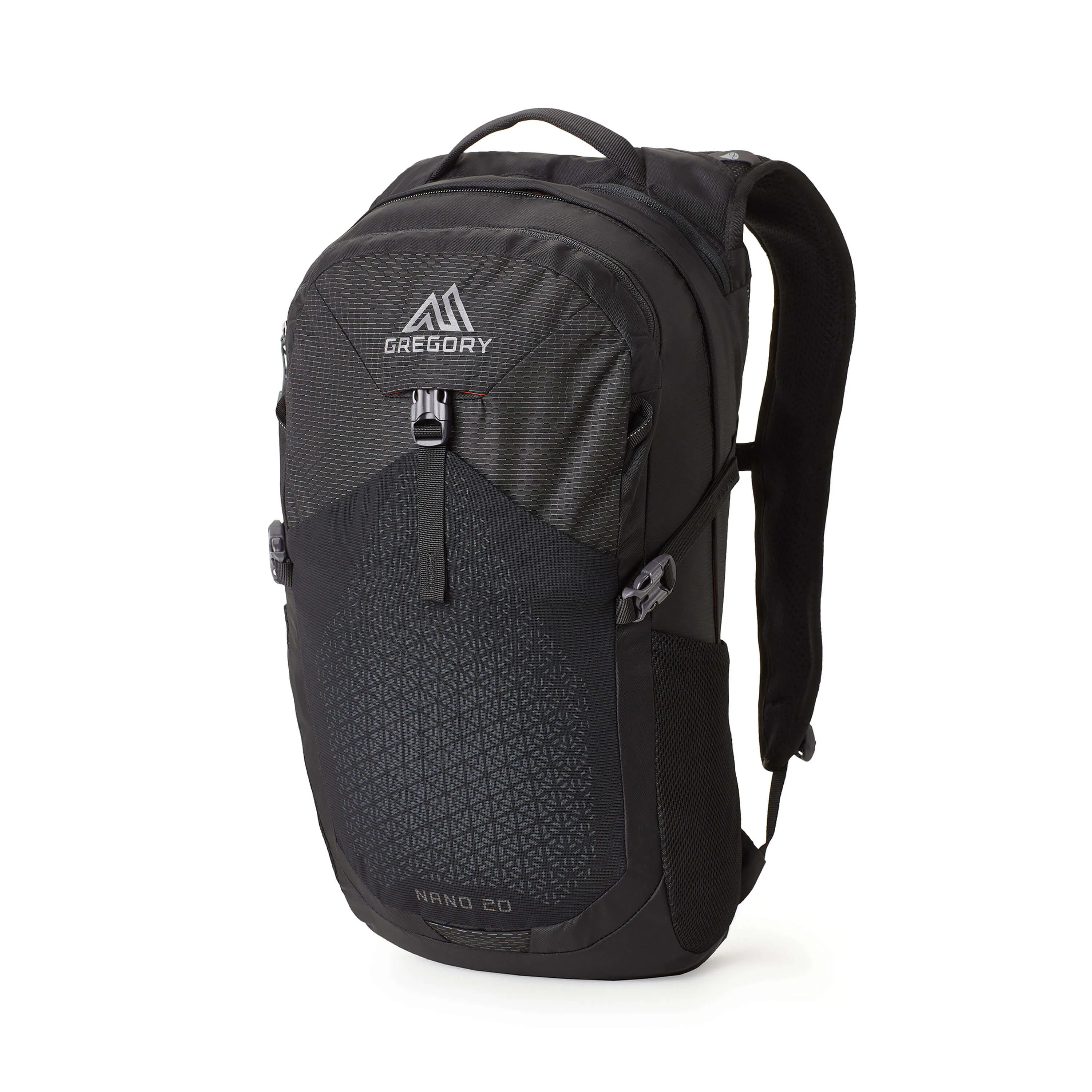 Nano 20 Plus Size Backpack - Obsidian Black