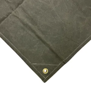 Olive Drab Canvas Tarp 6' x 10'