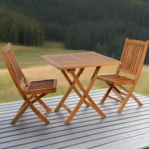 Outdoor Folding Dining Set for 2