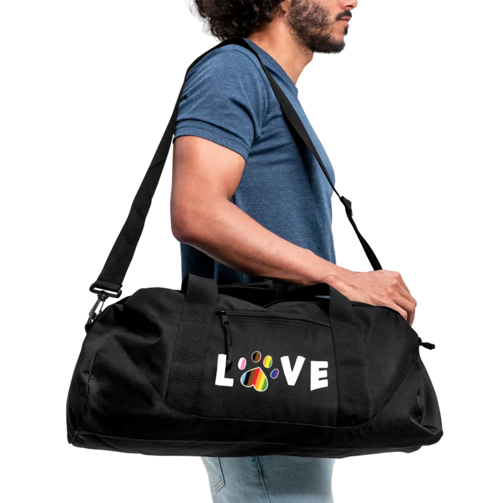 Pride Love Recycled Duffel Bag