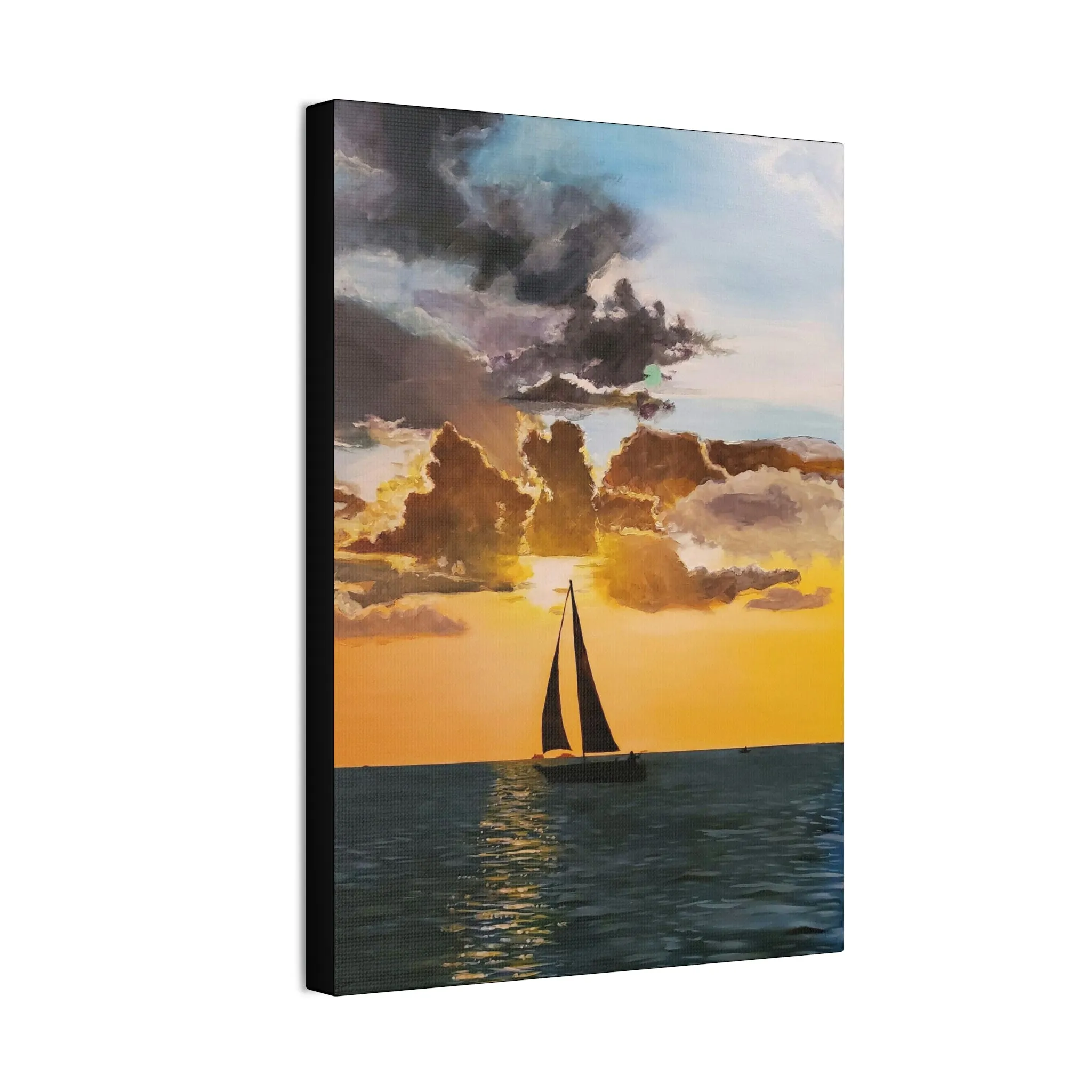 Sailboat Canvas Stretched, 0.75"