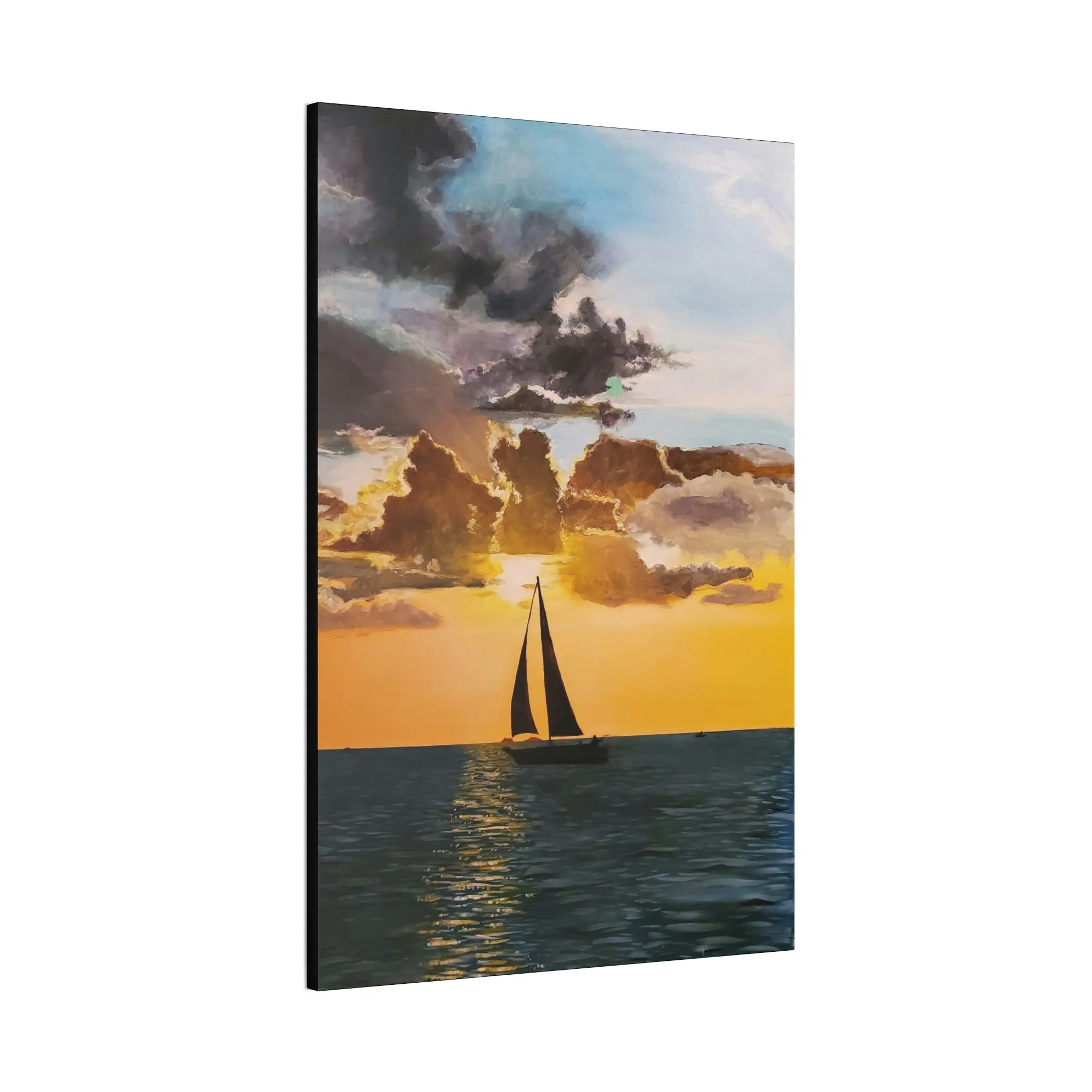 Sailboat Canvas Stretched, 0.75"