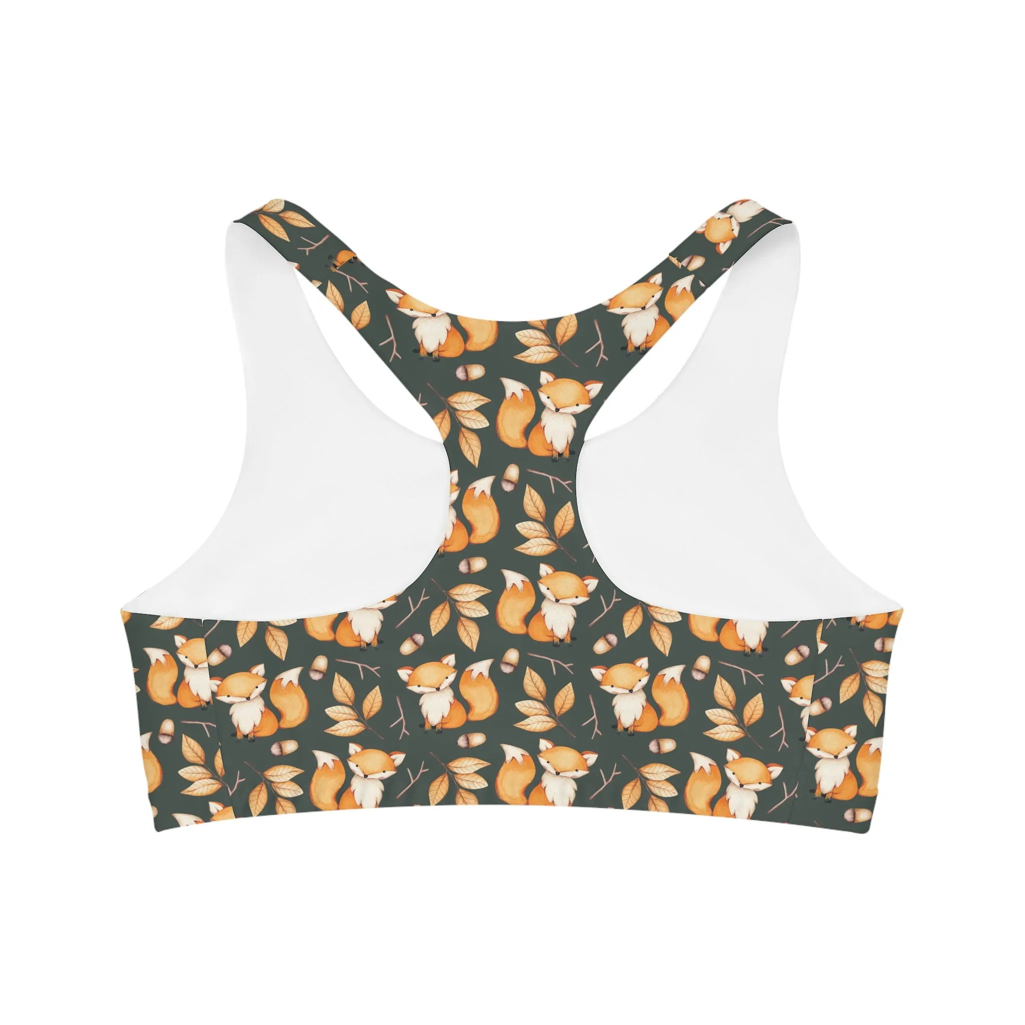 Seamless Sports Bra, Fox Design