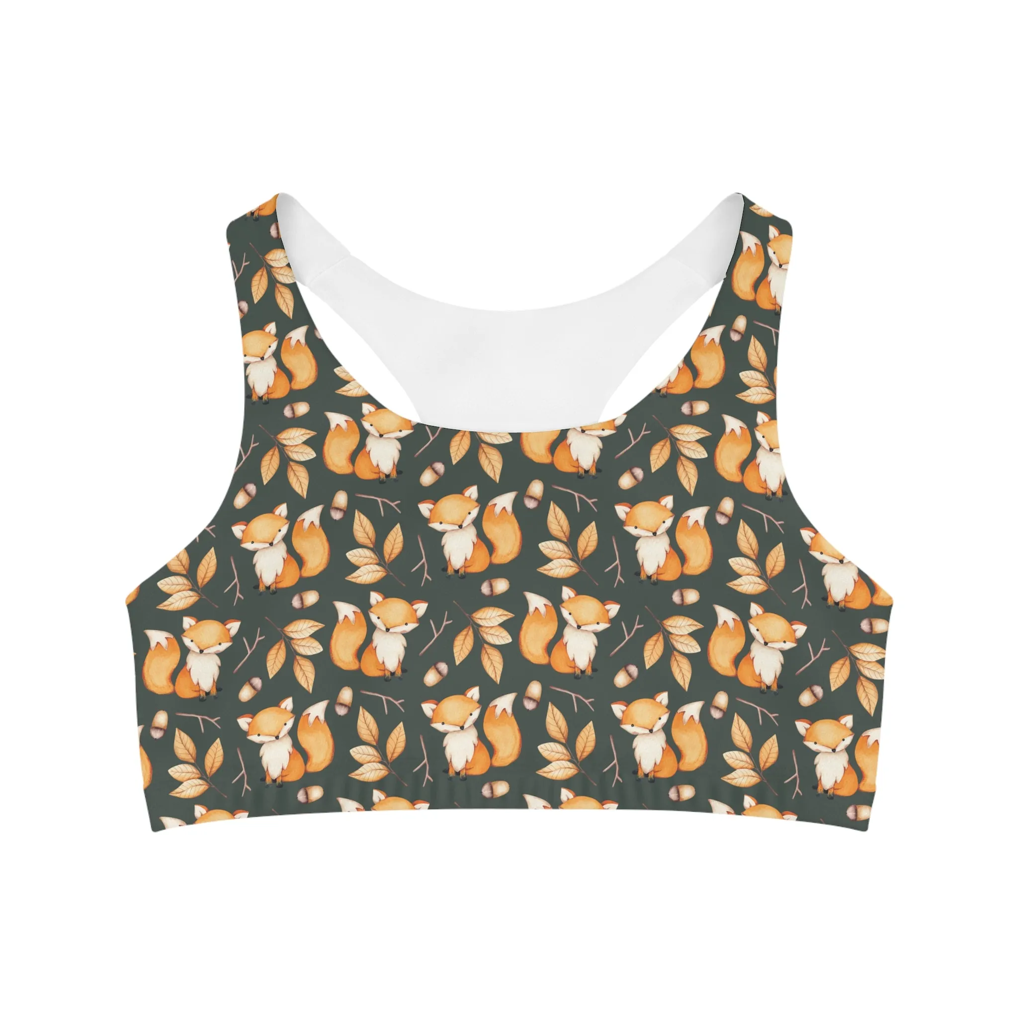 Seamless Sports Bra, Fox Design