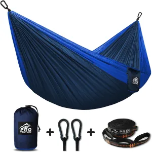 Single Camping Hammock with Tree Straps - Proventure