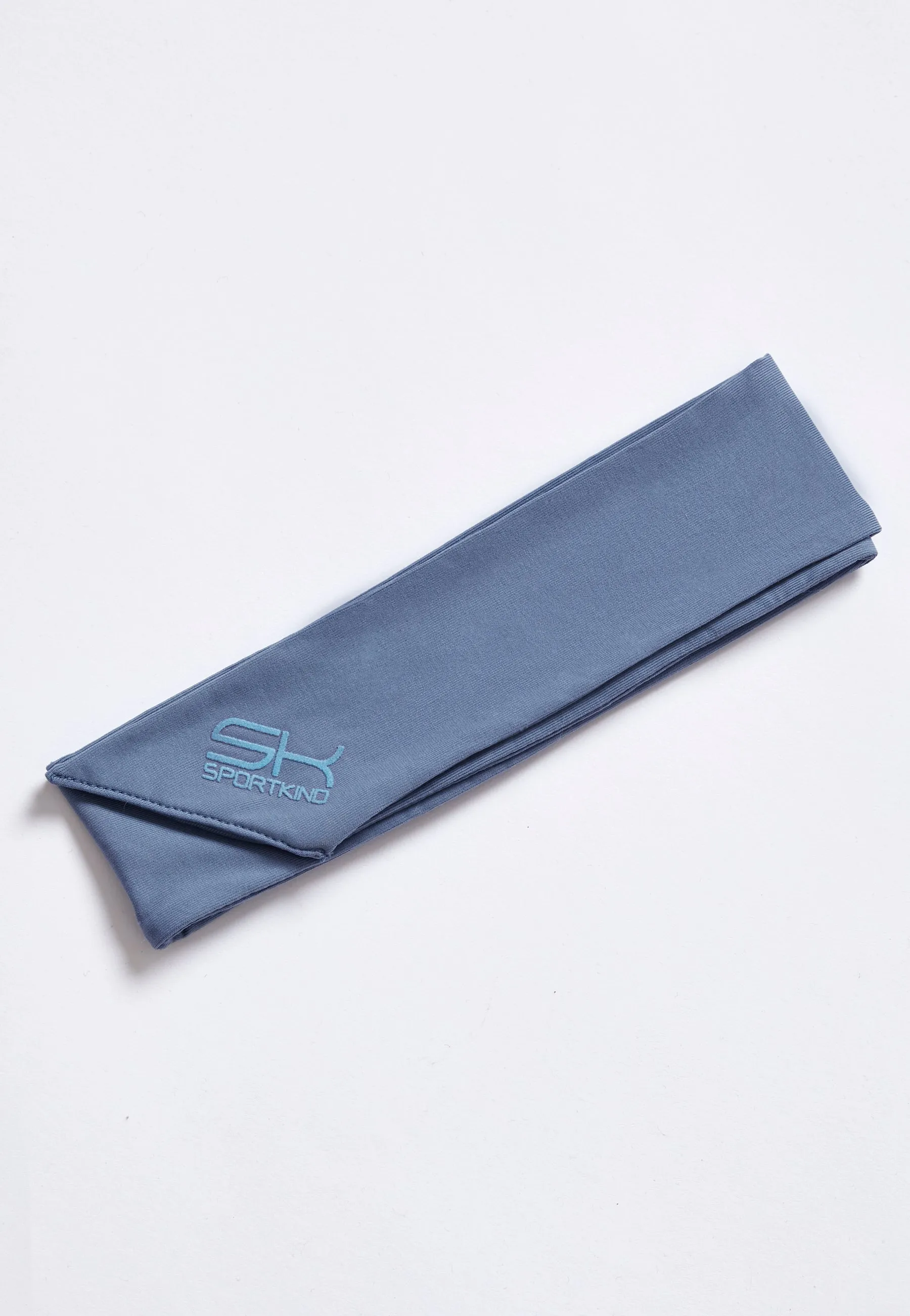 Tennis headband / sweatband, gray blue