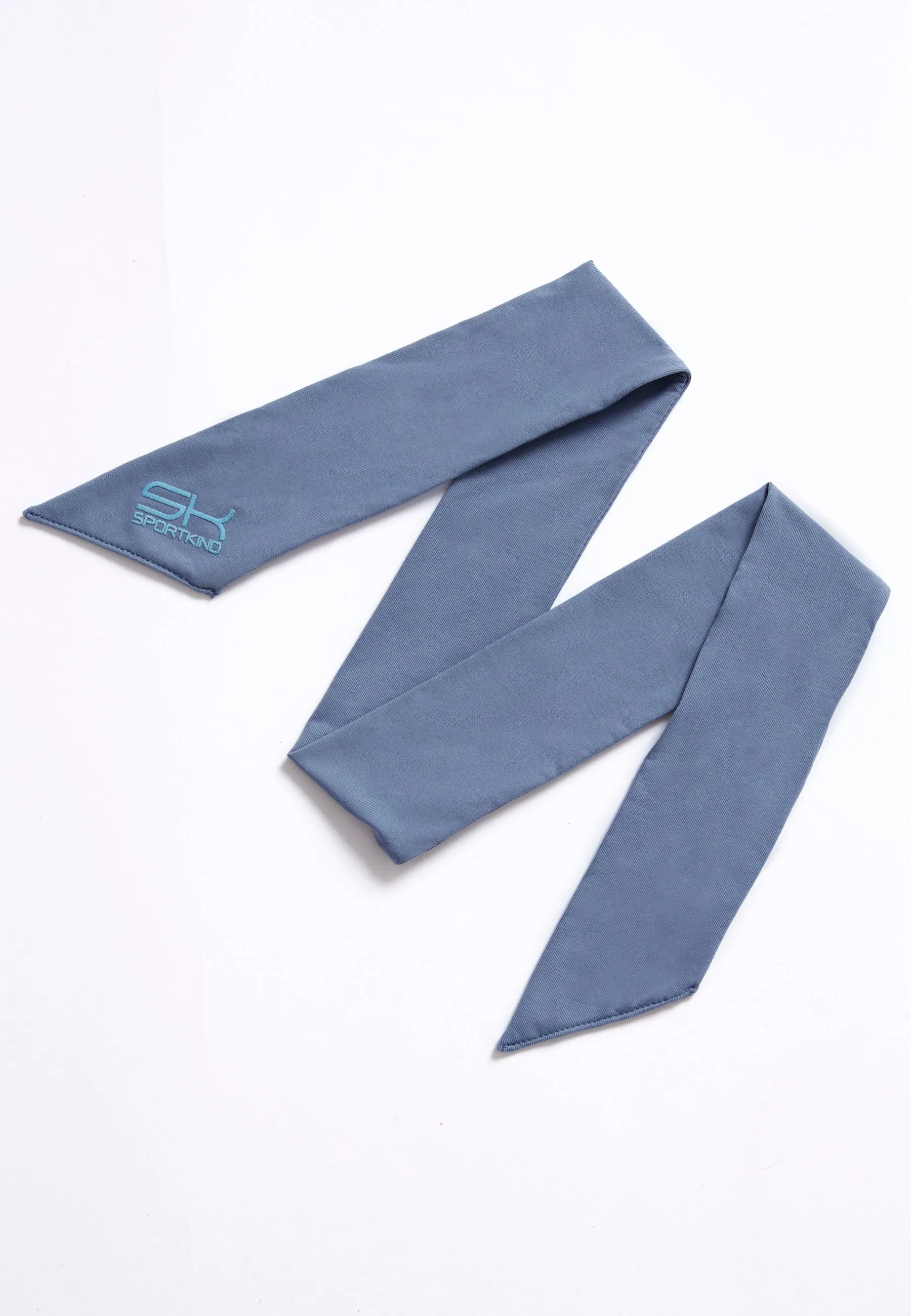 Tennis headband / sweatband, gray blue