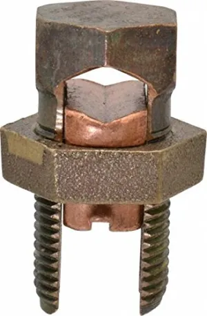 Voltada 50 Pack High Strength Copper Alloy Split Bolt Connector for Equine Fencing