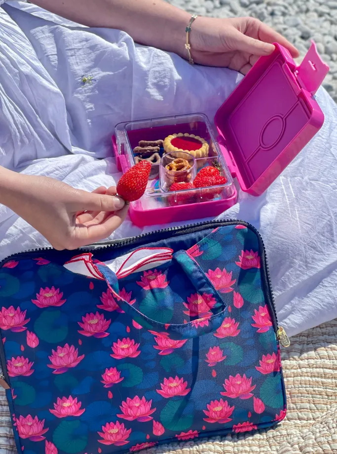 Yumbox Poche Insulated Bag - Lotus Flowers